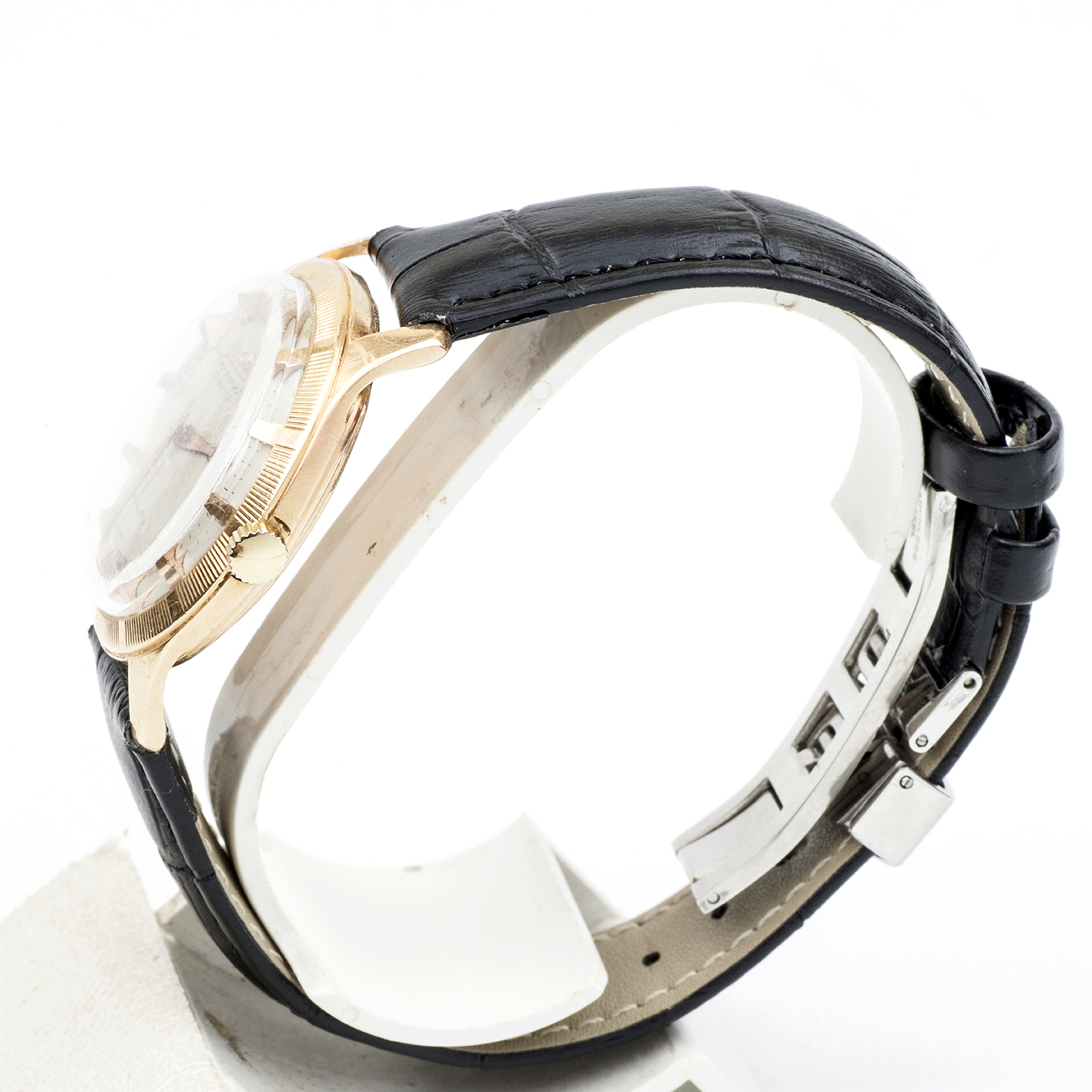 HERODIA AUTOMATIC. Reloj de pulsera de caballero. Oro 18k. Suiza, ca. 1955 HERODIA AUTOMATIC. Reloj de pulsera de caballero. Oro 18k. Suiza, ca. 1955