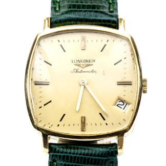 LONGINES AUTOMATIC. Wrist Watch for Men. 18k gold. Switzerland, 1967.