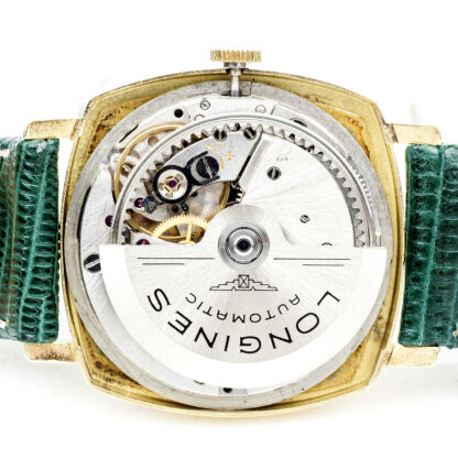 LONGINES AUTOMATISCH. Armbanduhr für Männer. 18 Karat Gold. Schweiz, 1967.