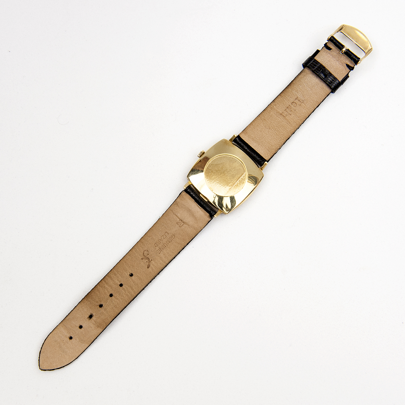 OMEGA AUTOMATIC. Reloj de pulsera de caballero. Oro 18k. Suiza, año 1965. OMEGA AUTOMATIC. Reloj de pulsera de caballero. Oro 18k. Suiza, año 1965.