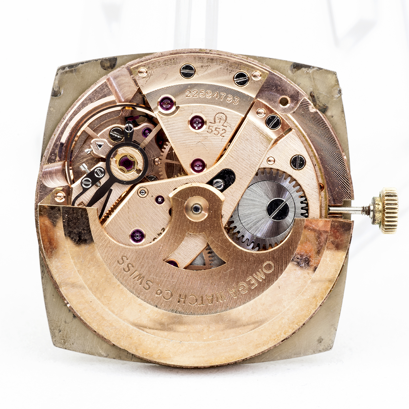 OMEGA AUTOMATIC. Reloj de pulsera de caballero. Oro 18k. Suiza, año 1965. OMEGA AUTOMATIC. Reloj de pulsera de caballero. Oro 18k. Suiza, año 1965.