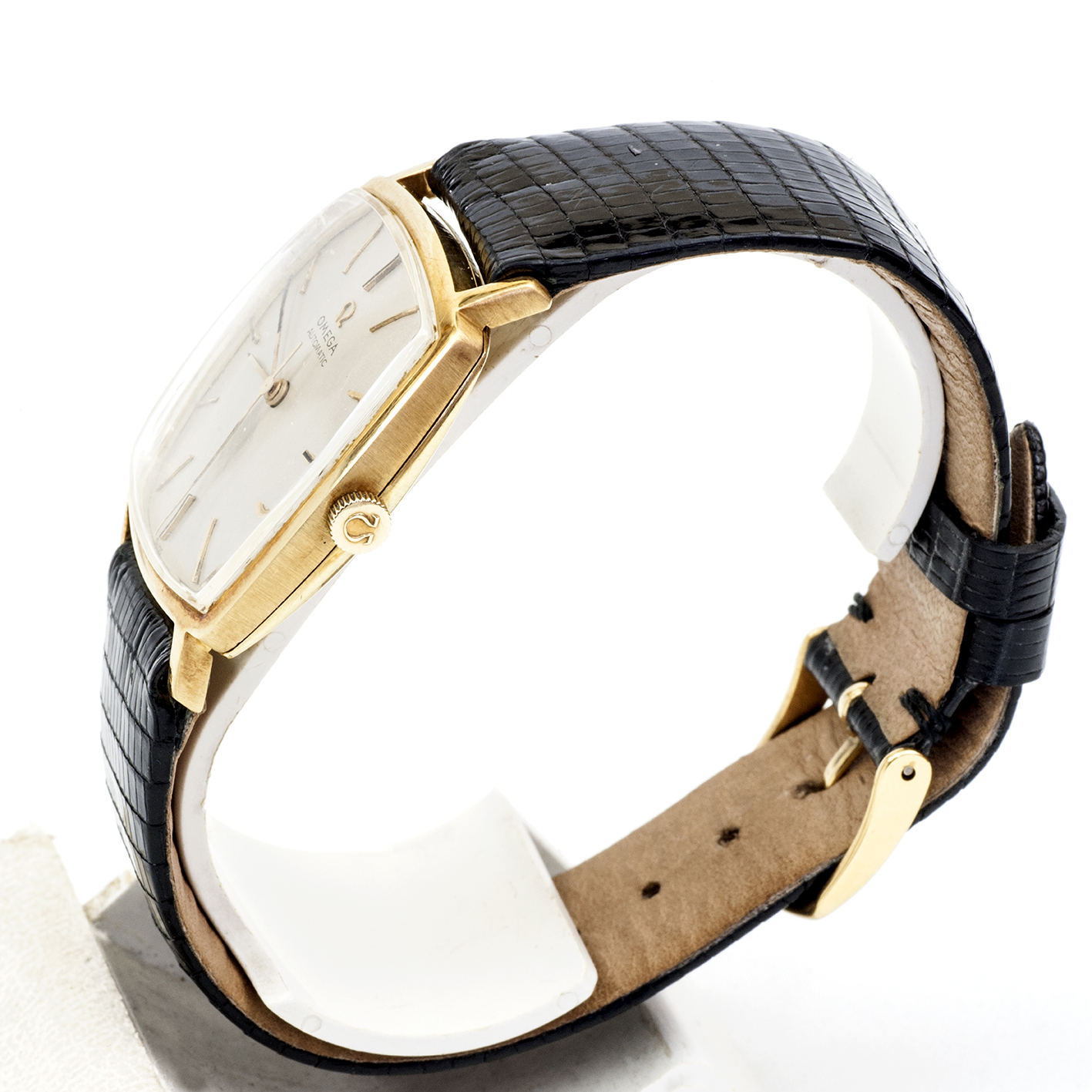 OMEGA AUTOMATIC. Reloj de pulsera de caballero. Oro 18k. Suiza, año 1965. OMEGA AUTOMATIC. Reloj de pulsera de caballero. Oro 18k. Suiza, año 1965.