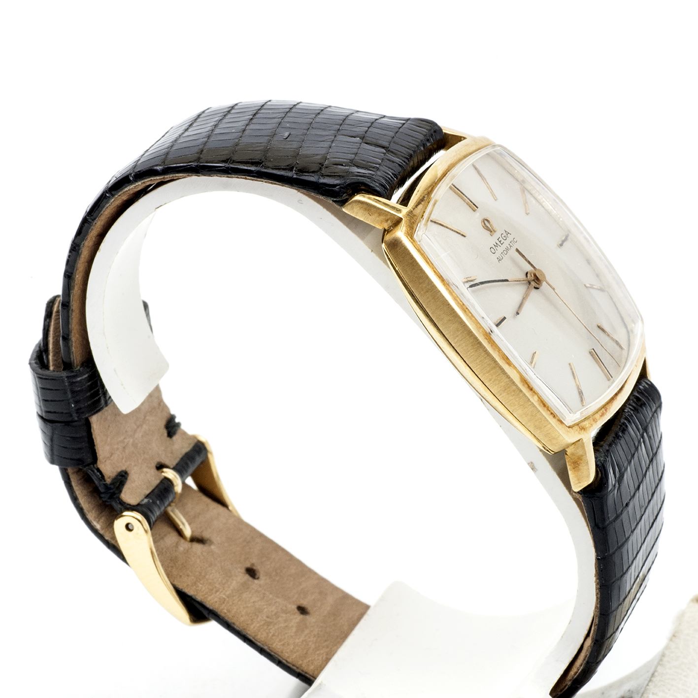 OMEGA AUTOMATIC. Reloj de pulsera de caballero. Oro 18k. Suiza, año 1965. OMEGA AUTOMATIC. Reloj de pulsera de caballero. Oro 18k. Suiza, año 1965.