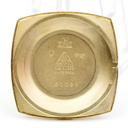 OMEGA-AUTOMATIK. Herrenarmbanduhr. 18 Karat Gold. Schweiz, Jahr 1965.