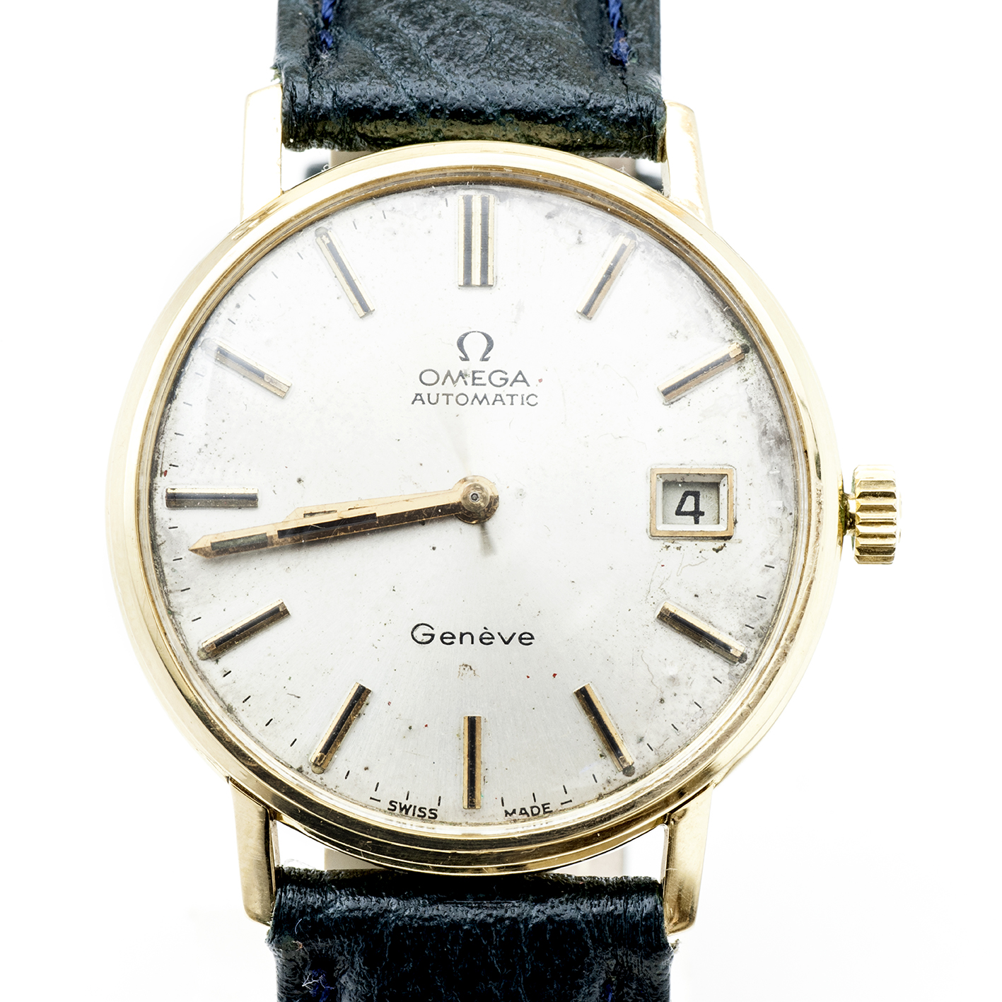 OMEGA AUTOMATIC. Reloj de pulsera para caballero. Oro 18k. Suiza, año 1972. OMEGA AUTOMATIC. Reloj de pulsera para caballero. Oro 18k. Suiza, año 1972.