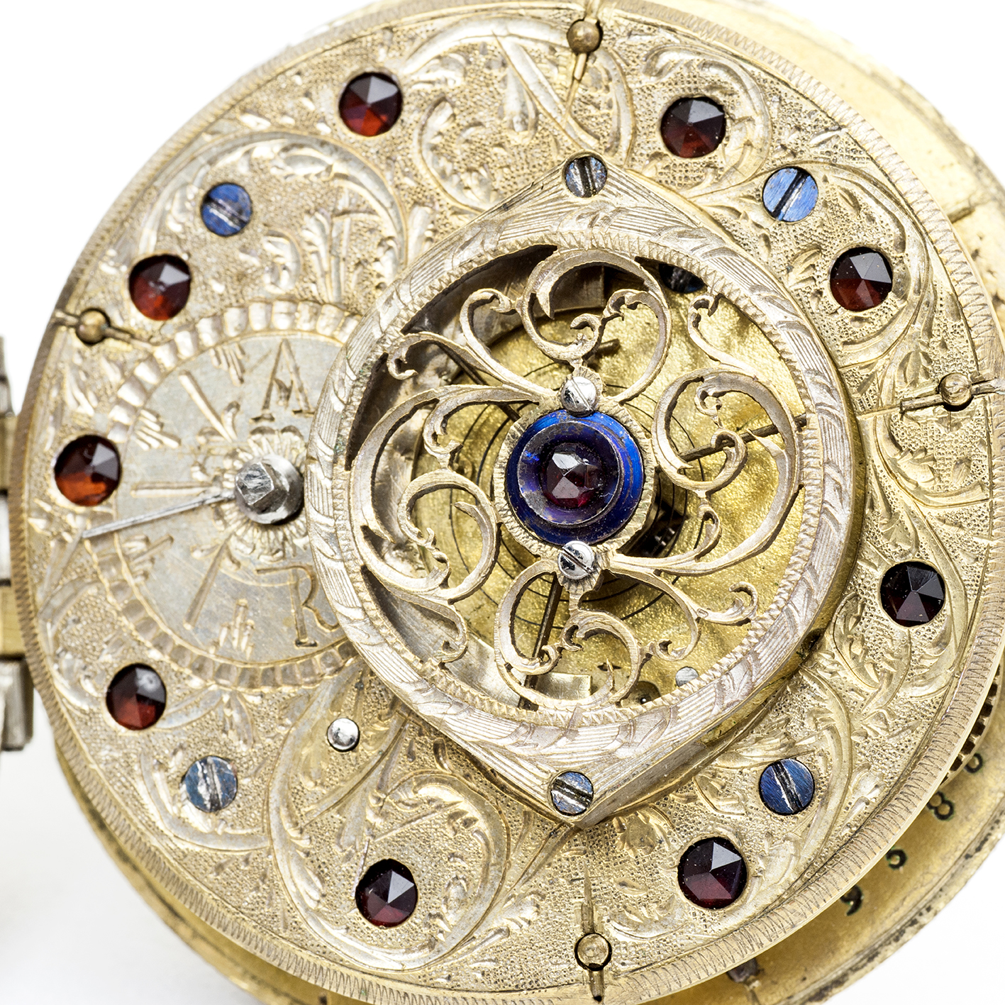 Reloj francés de Bolsillo para caballero, lepine, Verge Fusee. Plata. Ca. 1820. Reloj francés de Bolsillo para caballero, lepine, Verge Fusee. Plata. Ca. 1820.