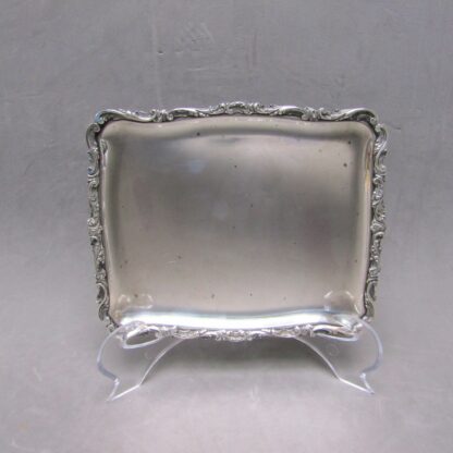 Rudolphe Beunke. Sterling silver tray. France, 19th century.
