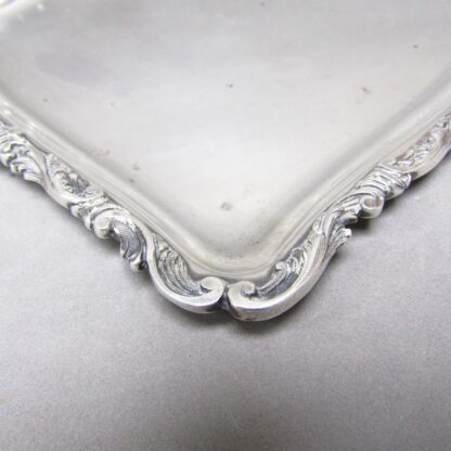 Rudolphe Beunke. Sterling silver tray. France, 19th century.