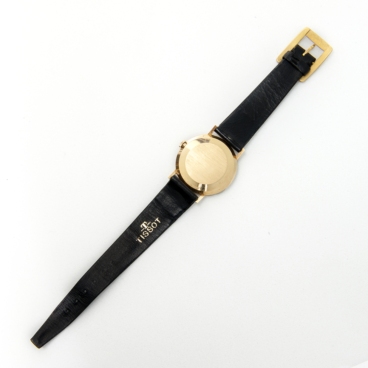 TISSOT. Reloj de pulsera para caballero. Oro 18k. Suiza, Ca. 1970. TISSOT. Reloj de pulsera para caballero. Oro 18k. Suiza, Ca. 1970.