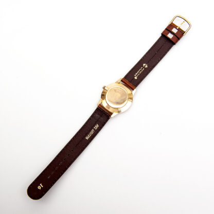 UNIVERSAL GENEVE. Unisex wristwatch. 18k gold. Switzerland, 1964.