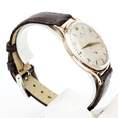 ZENITH. Reloj de pulsera para caballero. Oro 18k. Suiza, ca. 1945.