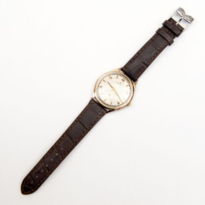 ZENITH. Reloj de pulsera para caballero. Oro 18k. Suiza, ca. 1945.