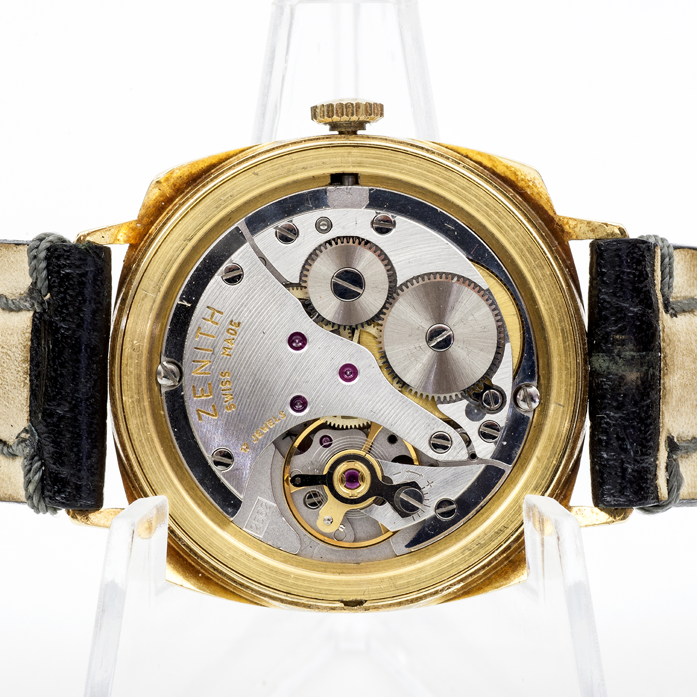 ZENITH STELLINA. Reloj de pulsera para caballero. Oro 18k. Suiza, ca. 1970. ZENITH STELLINA. Reloj de pulsera para caballero. Oro 18k. Suiza, ca. 1970.