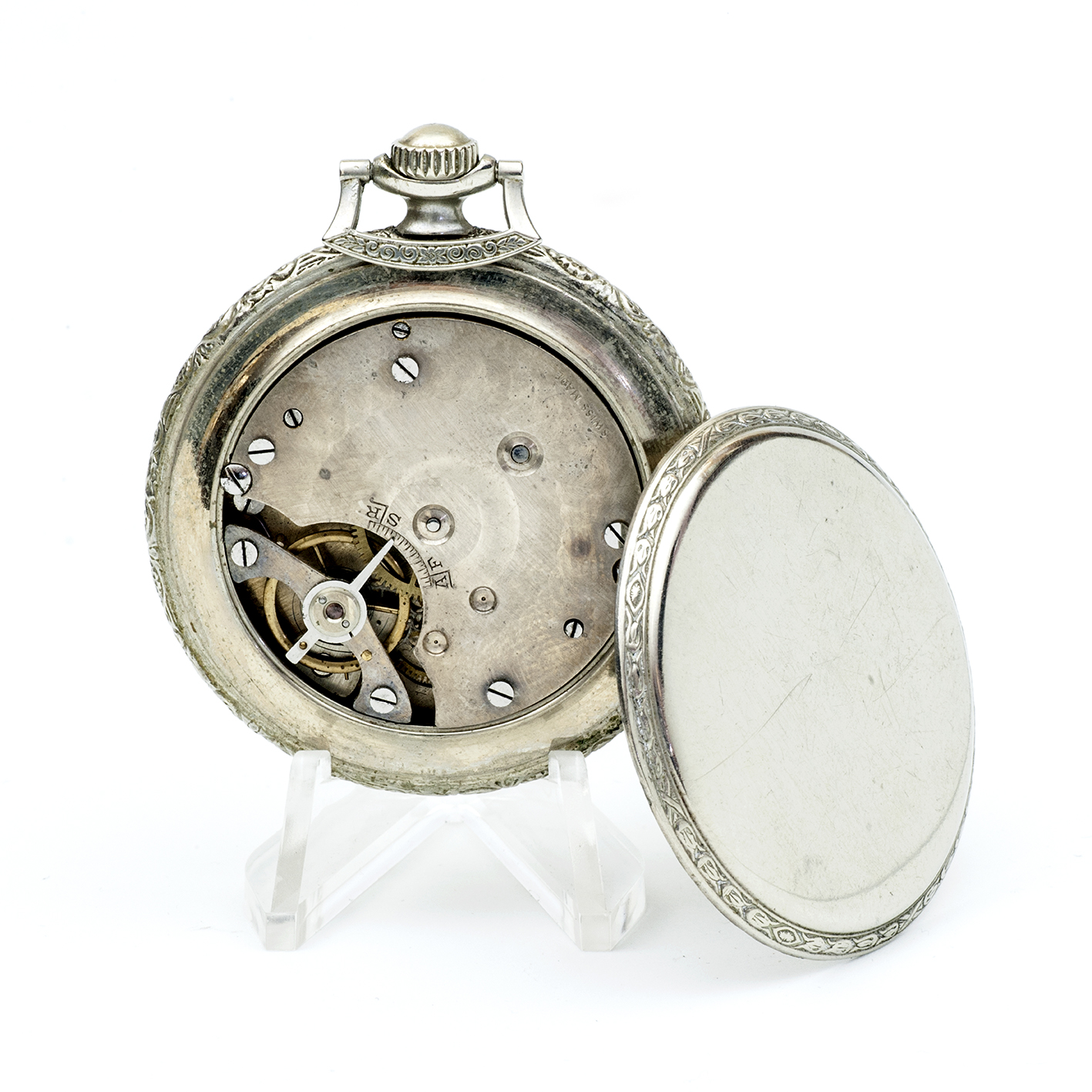 ALBULA. Reloj de Bolsillo, lepine y remontoir. Suiza, ca. 1900. ALBULA. Reloj de Bolsillo, lepine y remontoir. Suiza, ca. 1900.