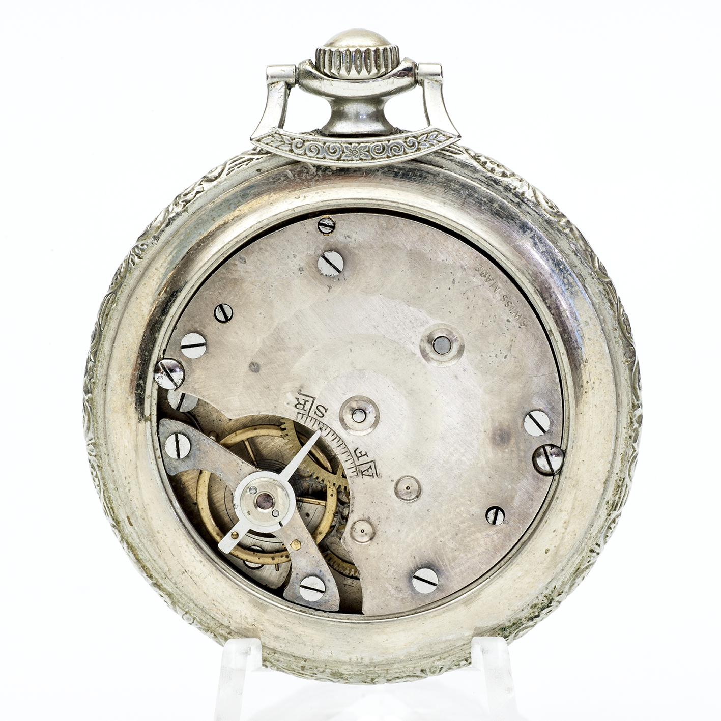 ALBULA. Reloj de Bolsillo, lepine y remontoir. Suiza, ca. 1900. ALBULA. Reloj de Bolsillo, lepine y remontoir. Suiza, ca. 1900.
