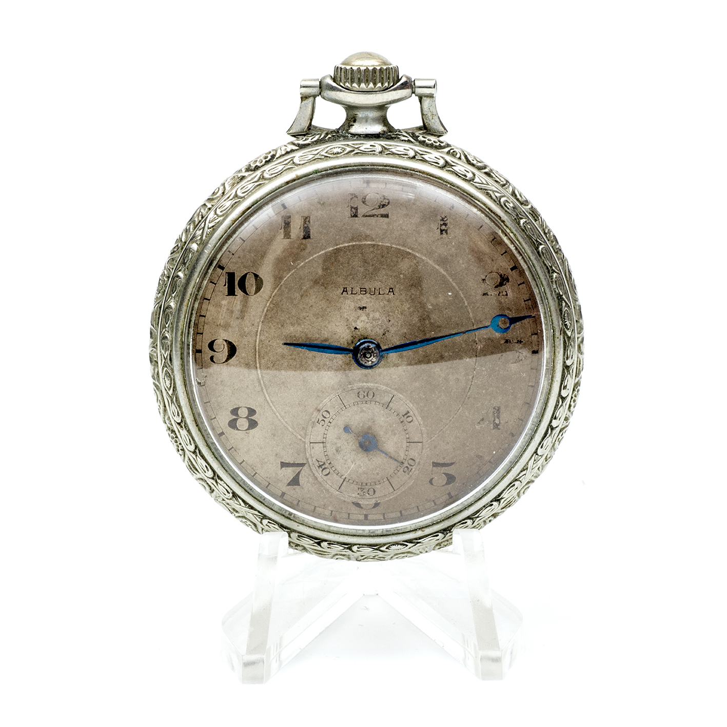 ALBULA. Reloj de Bolsillo, lepine y remontoir. Suiza, ca. 1900. ALBULA. Reloj de Bolsillo, lepine y remontoir. Suiza, ca. 1900.