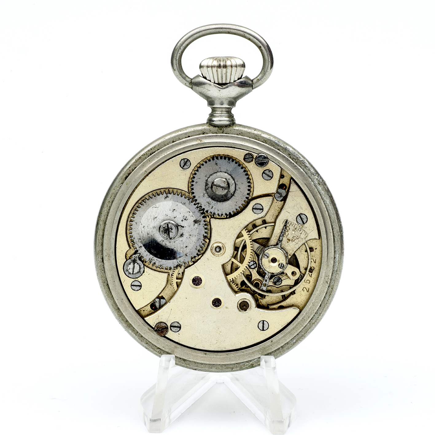 Reloj de Bolsillo, lepine y remontoir. Suiza, ca. 1900. Reloj de Bolsillo, lepine y remontoir. Suiza, ca. 1900.