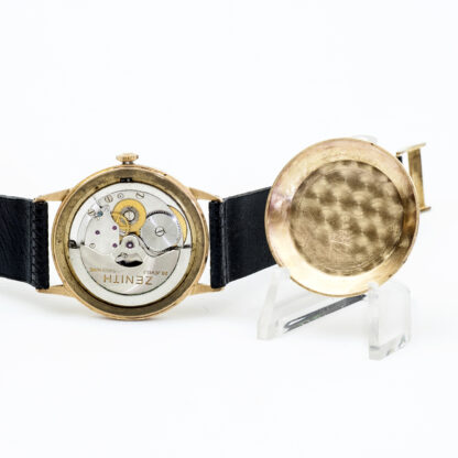 ZÉNITH AUTOMATIQUE. Montre-bracelet pour homme. or 18 carats. Suisse, env. 1960.