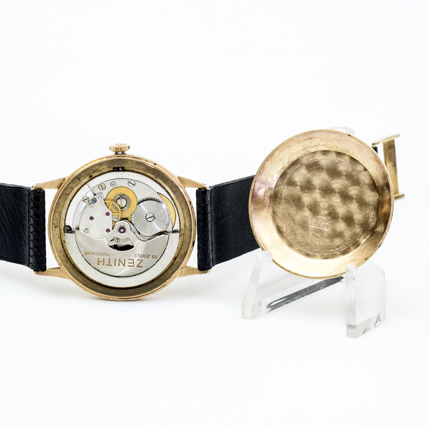 ZENITH AUTOMATIC. Reloj de pulsera para caballero. Oro 18k. Suiza, ca. 1960. ZENITH AUTOMATIC. Reloj de pulsera para caballero. Oro 18k. Suiza, ca. 1960.