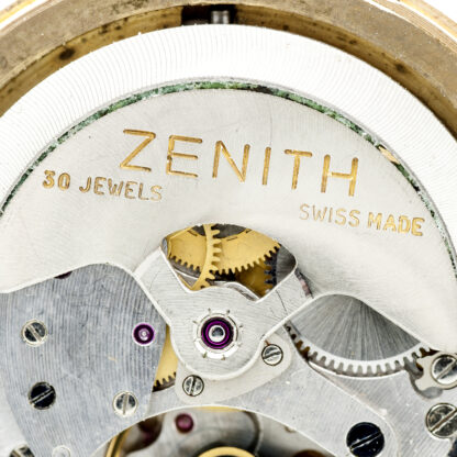 ZENITH AUTOMATIC. Men's wristwatch. 18k gold. Switzerland, ca. 1960.