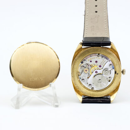 ZENITH. Reloj de pulsera para caballero. Oro 18k. Suiza, ca. 1970.