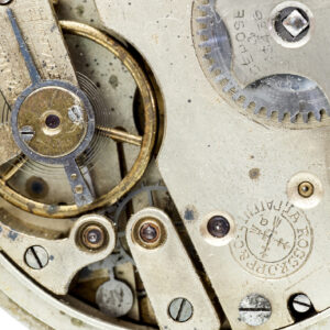 A. ROSSKOPF & co. PATENT FE 1ª. Reloj de bolsillo, lepine y remontoir. Suiza, ca.1900.