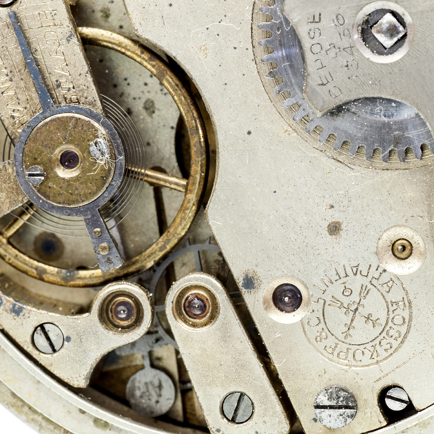 A. ROSSKOPF & co. PATENT FE 1ª. Reloj de bolsillo, lepine y remontoir. Suiza, ca.1900. A. ROSSKOPF & co. PATENT FE 1ª. Reloj de bolsillo, lepine y remontoir. Suiza, ca.1900.