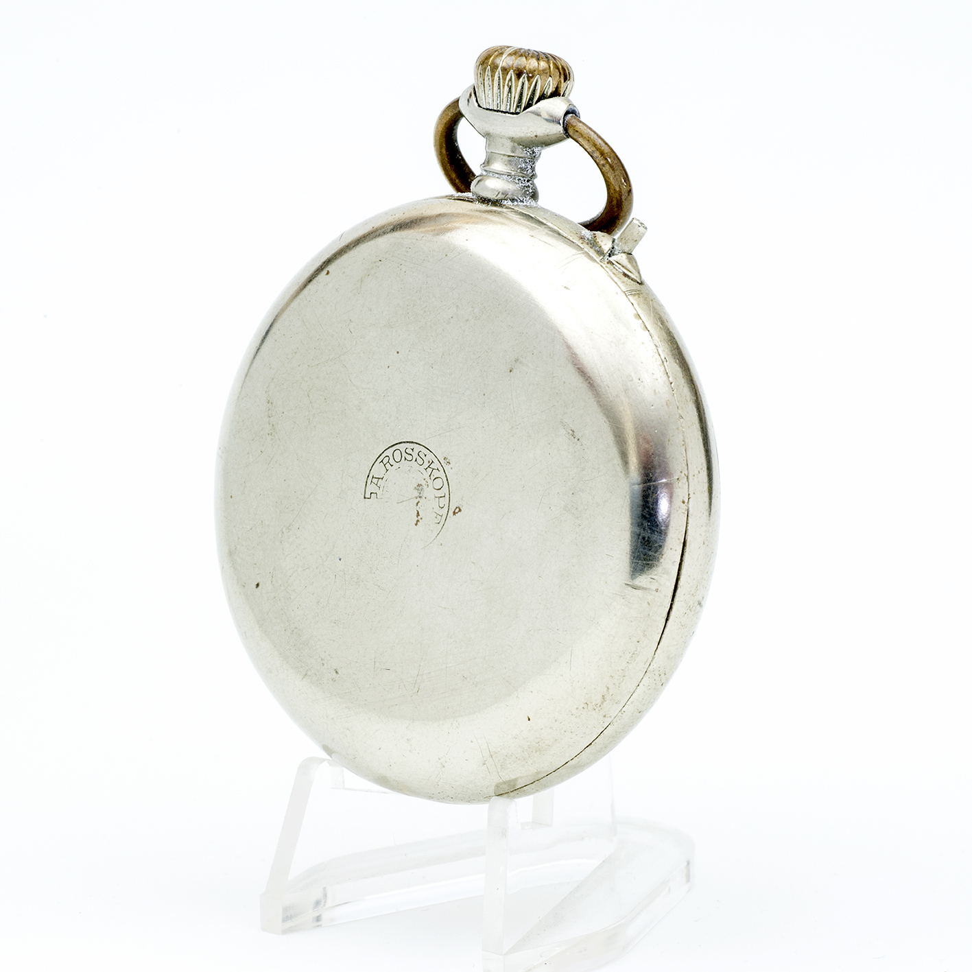 A. ROSSKOPF & co. PATENT FE 1ª. Reloj de bolsillo, lepine y remontoir. Suiza, ca.1900. A. ROSSKOPF & co. PATENT FE 1ª. Reloj de bolsillo, lepine y remontoir. Suiza, ca.1900.