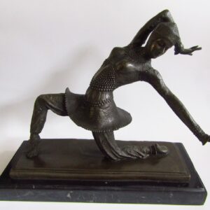 Atribuido a D.H. CHIPARUS. (1886-1947) ESCULTURA EN BRONCE.