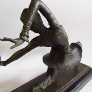 Atribuido a D.H. CHIPARUS. (1886-1947) ESCULTURA EN BRONCE.