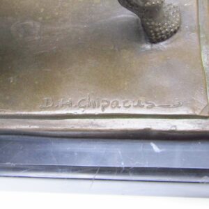 Atribuido a D.H. CHIPARUS. (1886-1947) ESCULTURA EN BRONCE.