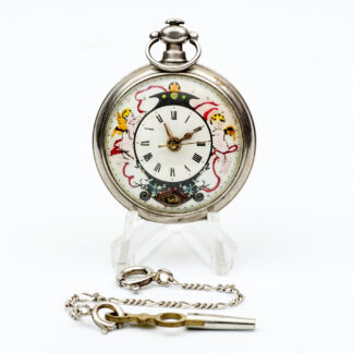 BOVET. Reloj de Bolsillo-colgar de Alta Colección, Chinesse. Escape Duplex. Circa, 1810-1830.