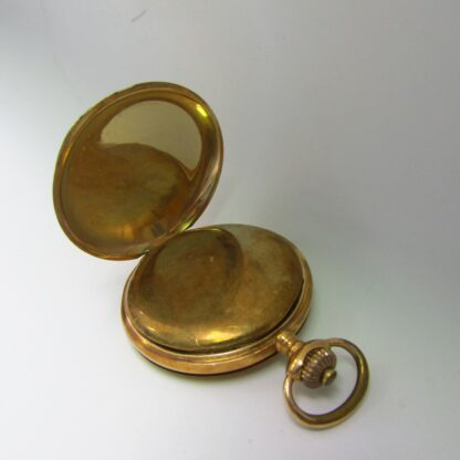 CHAVIN FILS & PROST MOREZ. Pocket watch for men, saboneta and remontoir. 14k gold. 19th century
