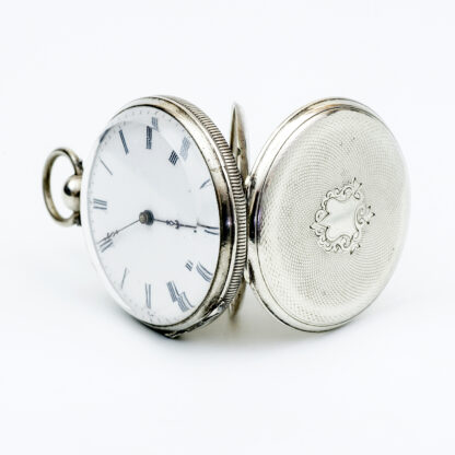 FG. Reloj de colgar lepine. Plata. Suiza, ca. 1900.