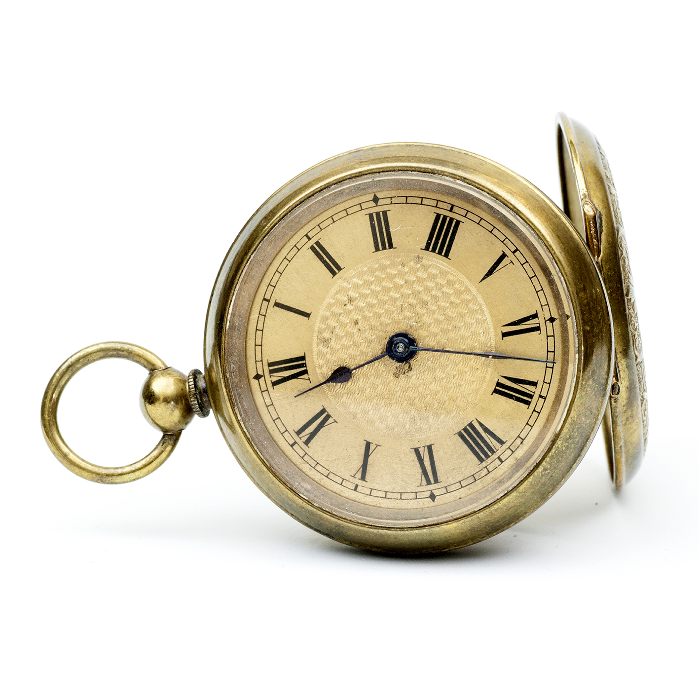 FLEURIER WATCH Co. Reloj de bolsillo-colgar lepine. Suiza, ca. 1910 FLEURIER WATCH Co. Reloj de bolsillo-colgar lepine. Suiza, ca. 1910