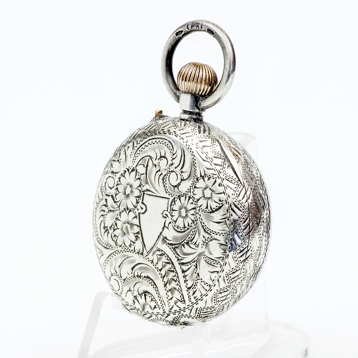 GEORGE STOCKWELL. Reloj de colgar lepine y remontoir. Plata. Londres, 1916. GEORGE STOCKWELL. Reloj de colgar lepine y remontoir. Plata. Londres, 1916.