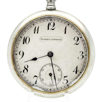 LLOSES TÁRREGA. Reloj de bolsillo, lepine y remontoir. Suiza, ca. 1900