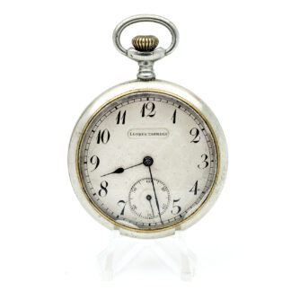 LLOSES TÁRREGA. Reloj de bolsillo, lepine y remontoir. Suiza, ca. 1900