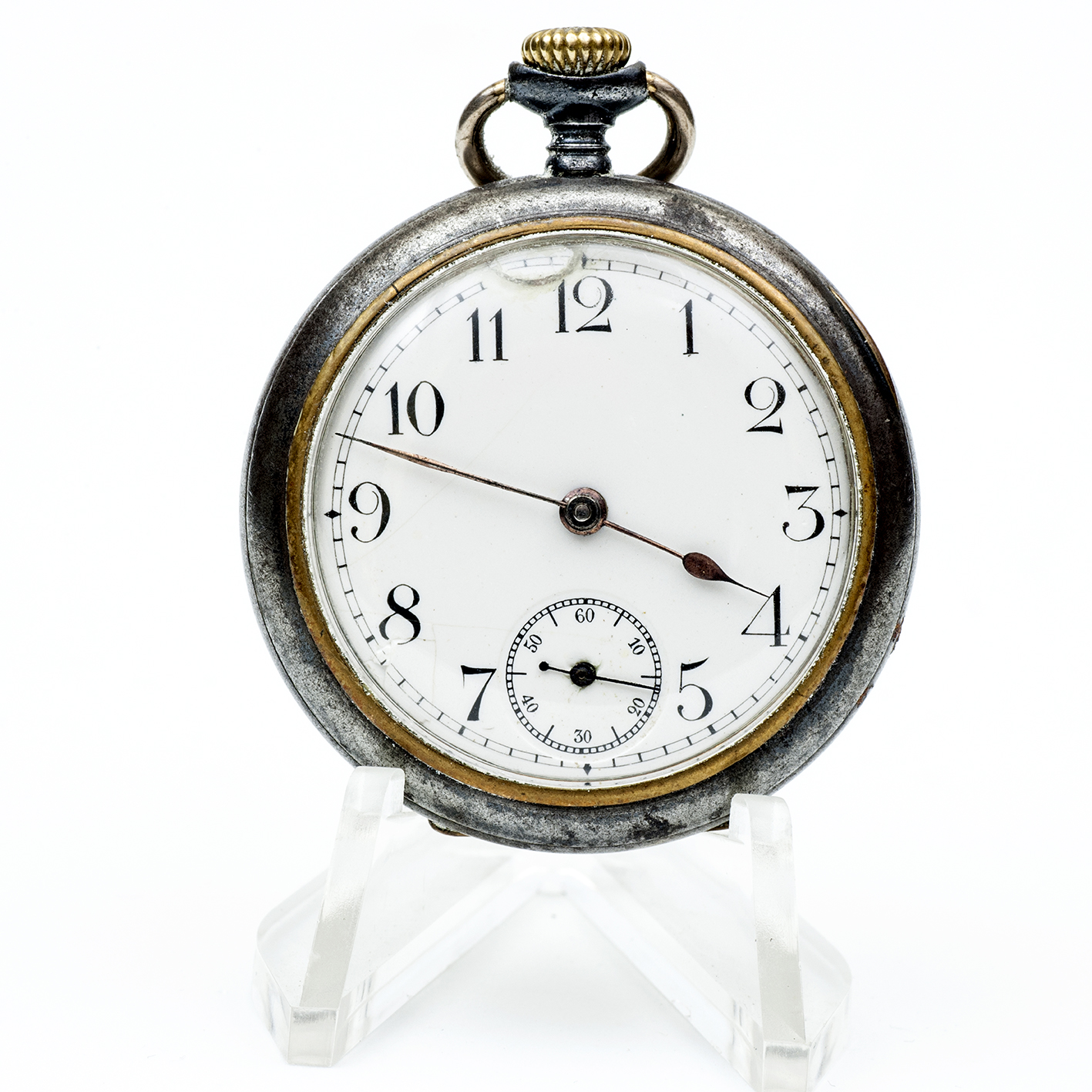 OMEGA. Reloj de colgar lepine y remontoir. Suiza, 1909. OMEGA. Reloj de colgar lepine y remontoir. Suiza, 1909.