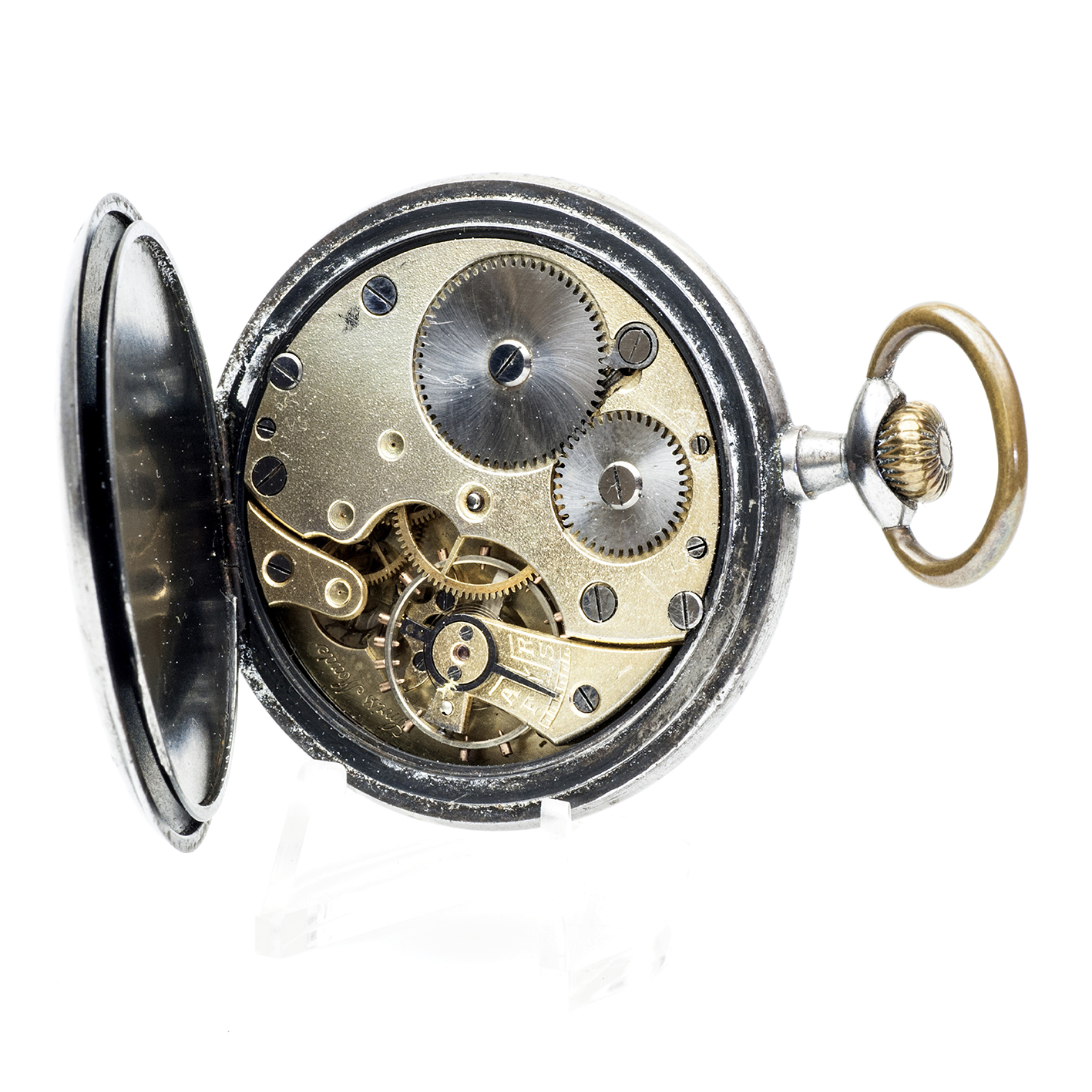 Reloj de bolsillo, lepine y remontoir. Suiza, ca. 1900 Reloj de bolsillo, lepine y remontoir. Suiza, ca. 1900