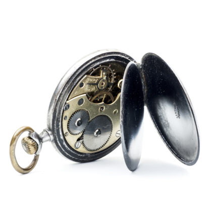 Pocket watch, lepine and remontoir. Switzerland, ca. 1900