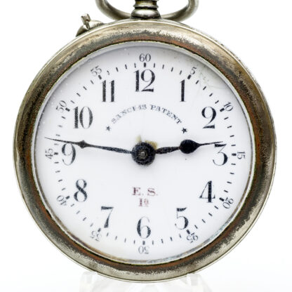 SANCHIS PATENT E.S. 1ª. Reloj de bolsillo, lepine y remontoir. Suiza, ca.1900.