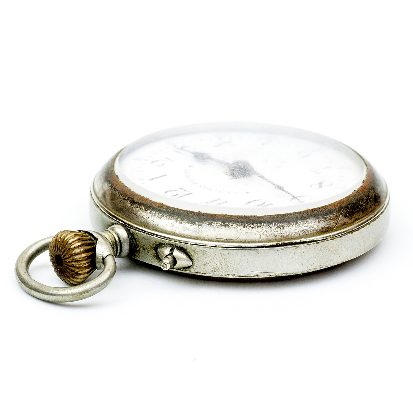 SANCHIS PATENT E.S. 1ª. Reloj de bolsillo, lepine y remontoir. Suiza, ca.1900. SANCHIS PATENT E.S. 1ª. Reloj de bolsillo, lepine y remontoir. Suiza, ca.1900.