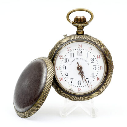 SYSTEM ROSKOPF. Reloj de bolsillo, lepine y remontoir. Suiza, ca.1900.