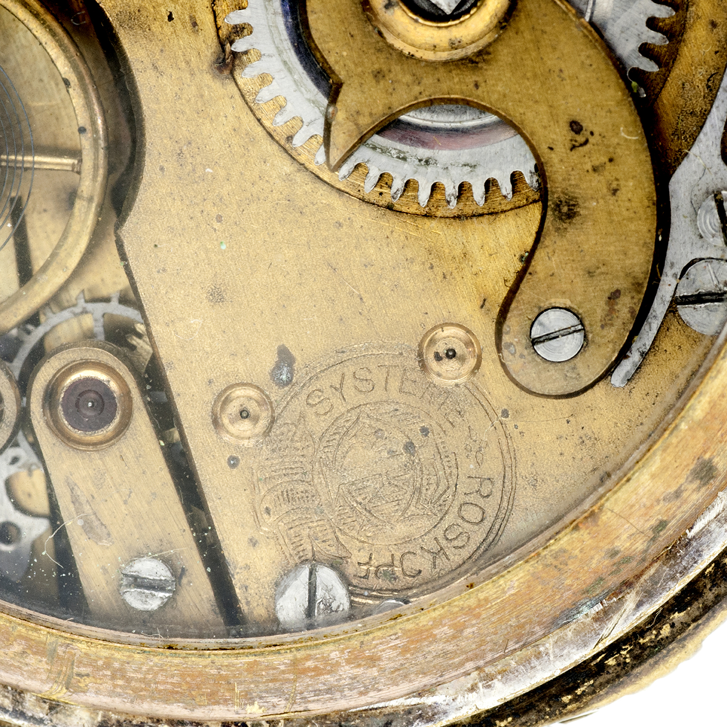 SYSTEM ROSKOPF. Reloj de bolsillo, lepine y remontoir. Suiza, ca.1900. SYSTEM ROSKOPF. Reloj de bolsillo, lepine y remontoir. Suiza, ca.1900.