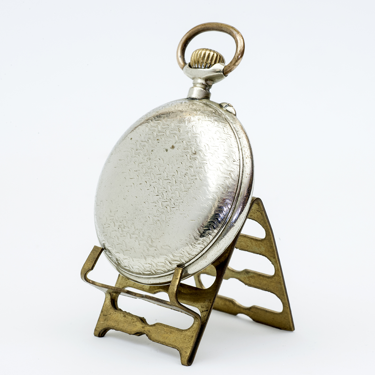 SYSTEM ROSKOPF. Reloj de bolsillo, lepine y remontoir. Suiza, ca. 1940. SYSTEM ROSKOPF. Reloj de bolsillo, lepine y remontoir. Suiza, ca. 1940.