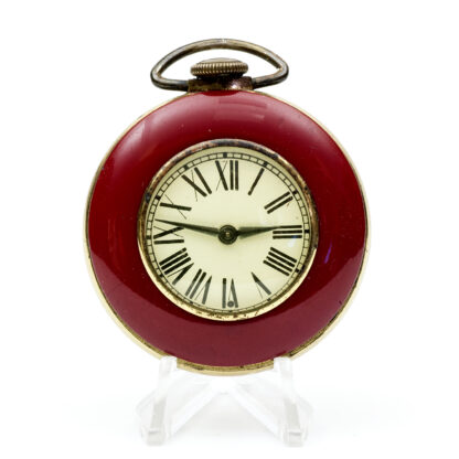 THE E. INGRAHAM COMPANY. Reloj de Bolsillo, Hunter (Cazador), remontoir. USA, ca. 1920.