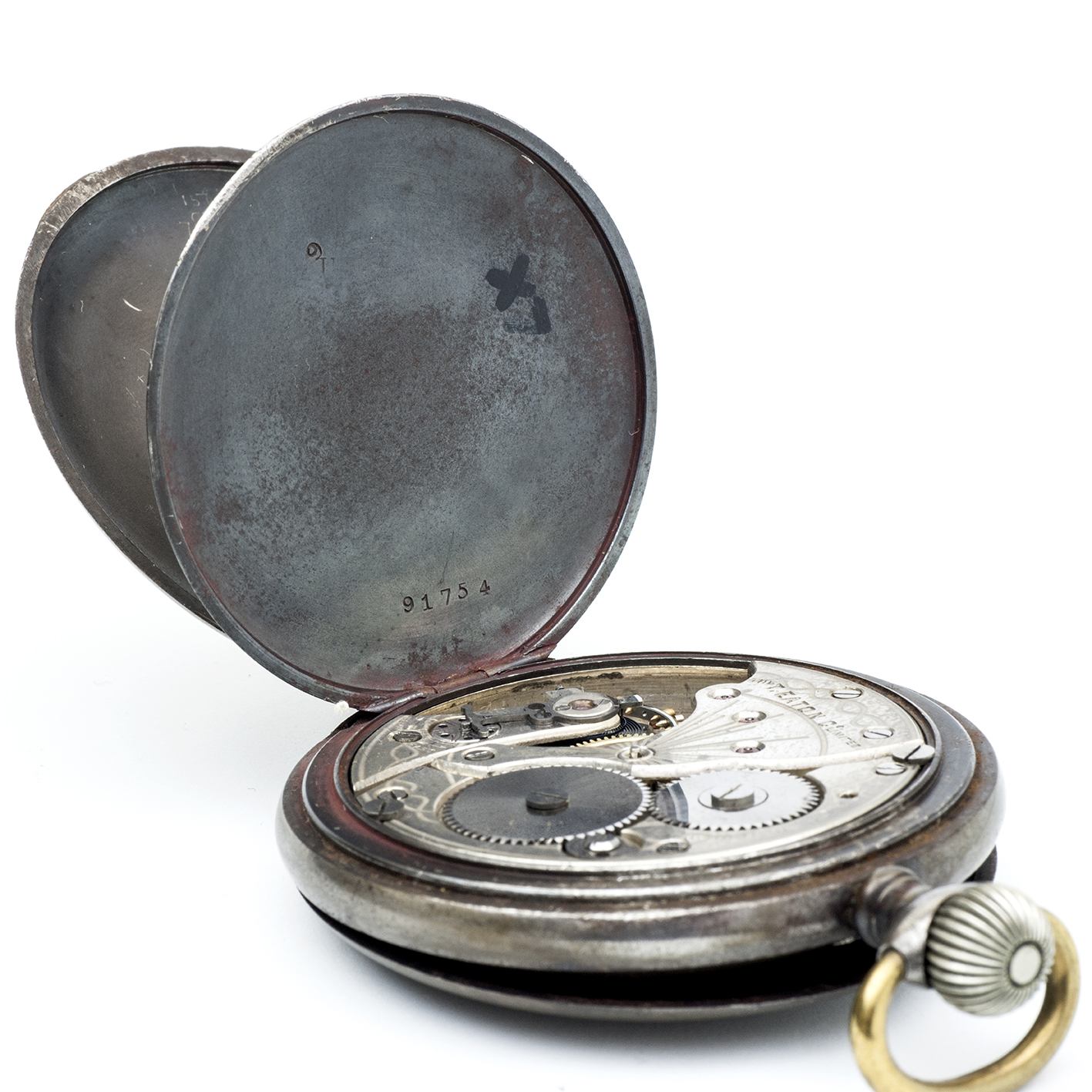 THE T. EATON CO. LTD. Reloj de bolsillo, saboneta y remontoir. Canadá, ca. 1930. THE T. EATON CO. LTD. Reloj de bolsillo, saboneta y remontoir. Canadá, ca. 1930.