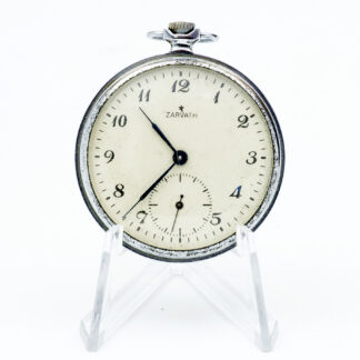 ZARVATH. Reloj de bolsillo, lepine y remontoir. Italia, Suiza, ca. 1960