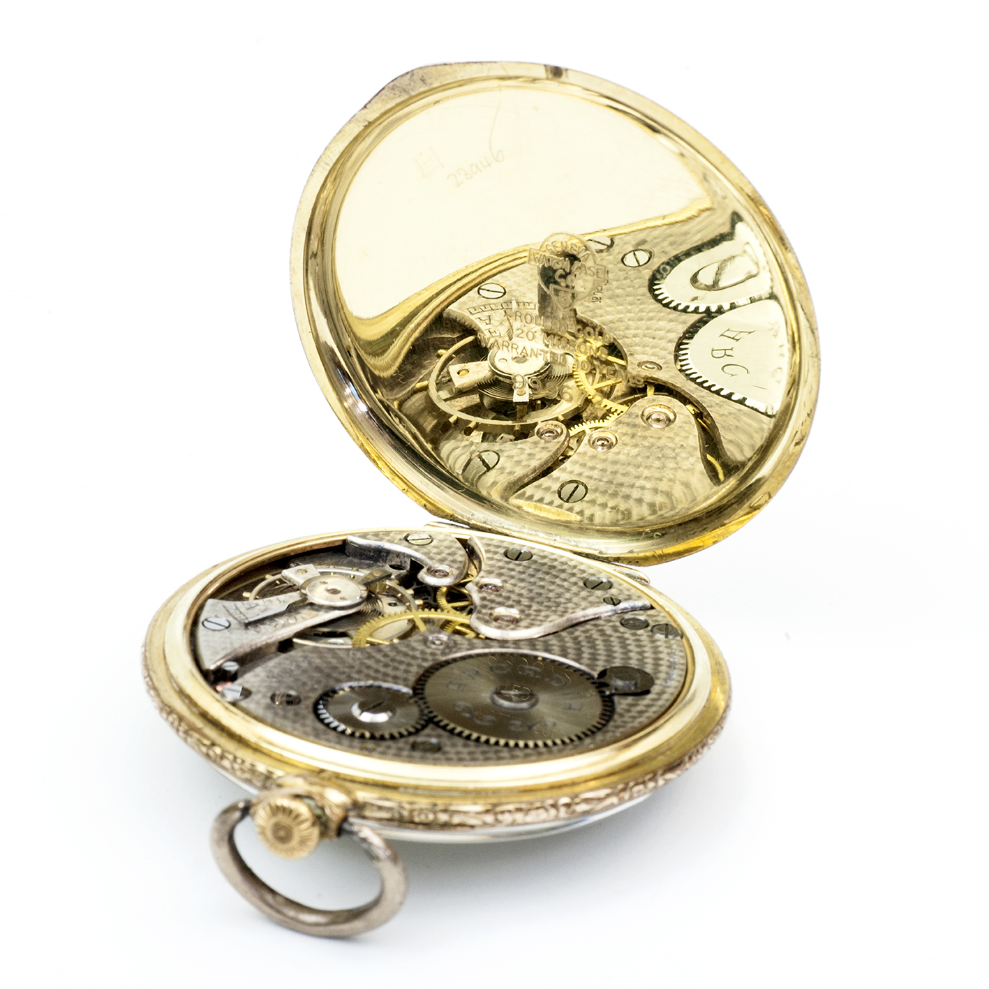 ARCADIA. Reloj de bolsillo, lepine y remontoir. Suiza, ca. 1925 ARCADIA. Reloj de bolsillo, lepine y remontoir. Suiza, ca. 1925